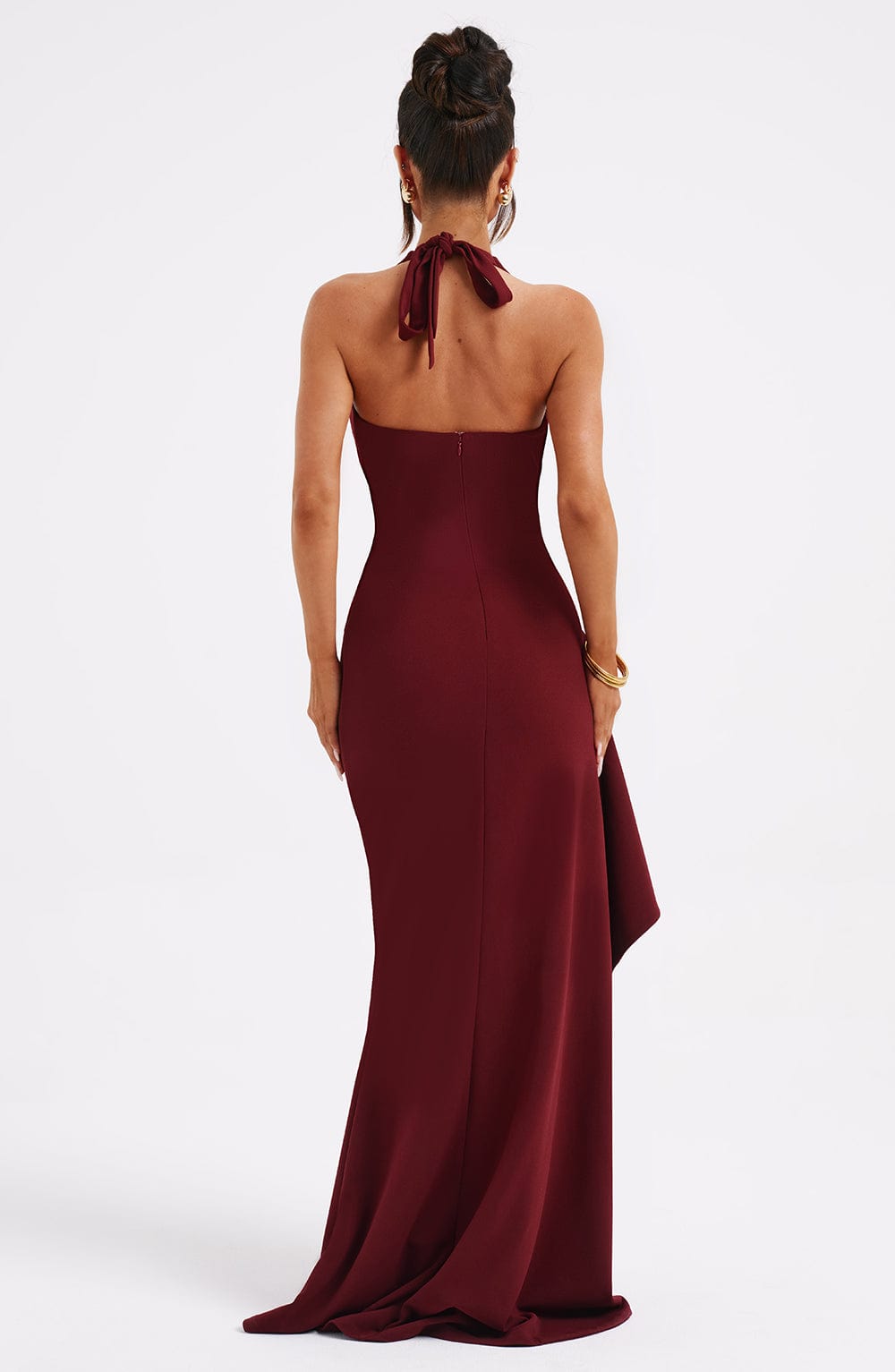 Francoise Royale Maxi Dress - Wijnrood